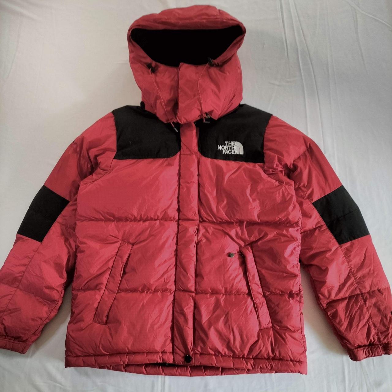 The North Face Men's Black and Red Jacket | Depop