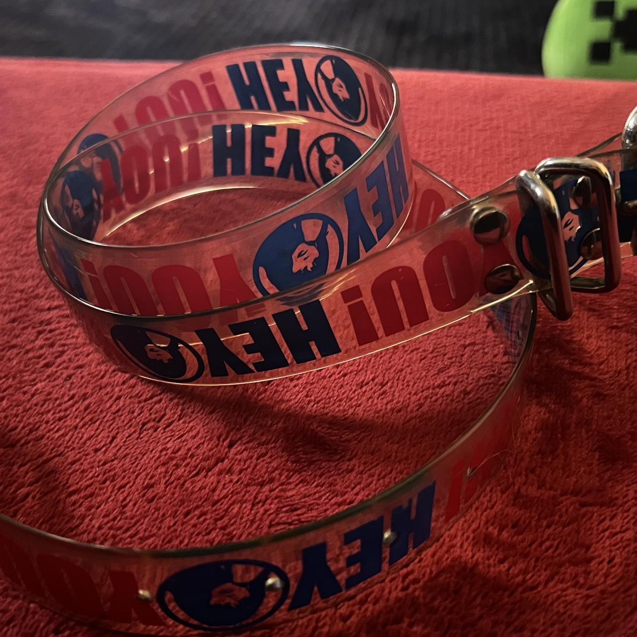 Supreme Hysteric Glamour Vinyl Belt Clear - FW24 - GB