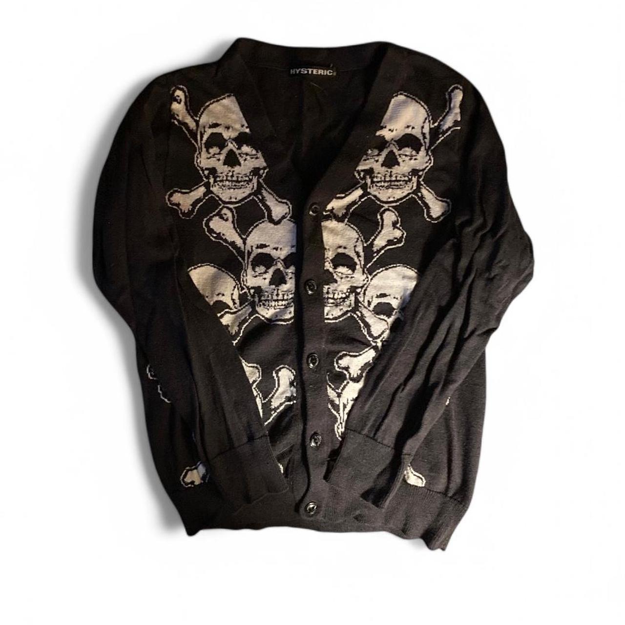 Hysteric glamour-cardigan - Depop Hysteric glamour-cardigan - Depop