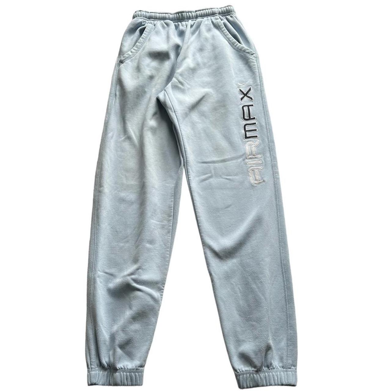 Vintage baby blue Nike air max joggers Size... Depop