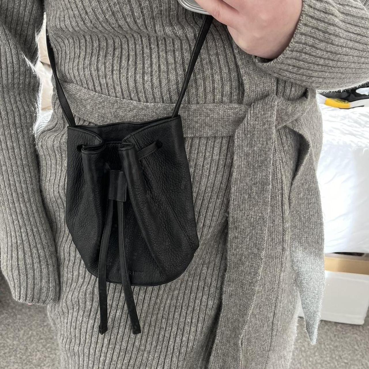 Whistles mini bucket bag. Real leather. whistles... Depop