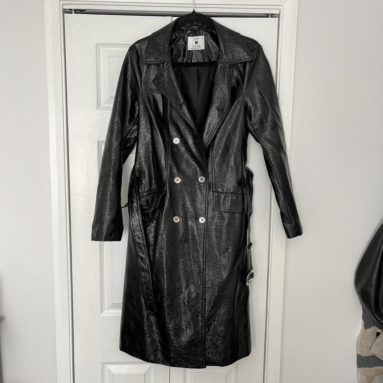 Archive by Alexa Chung x M S 2016 pvc trench coat