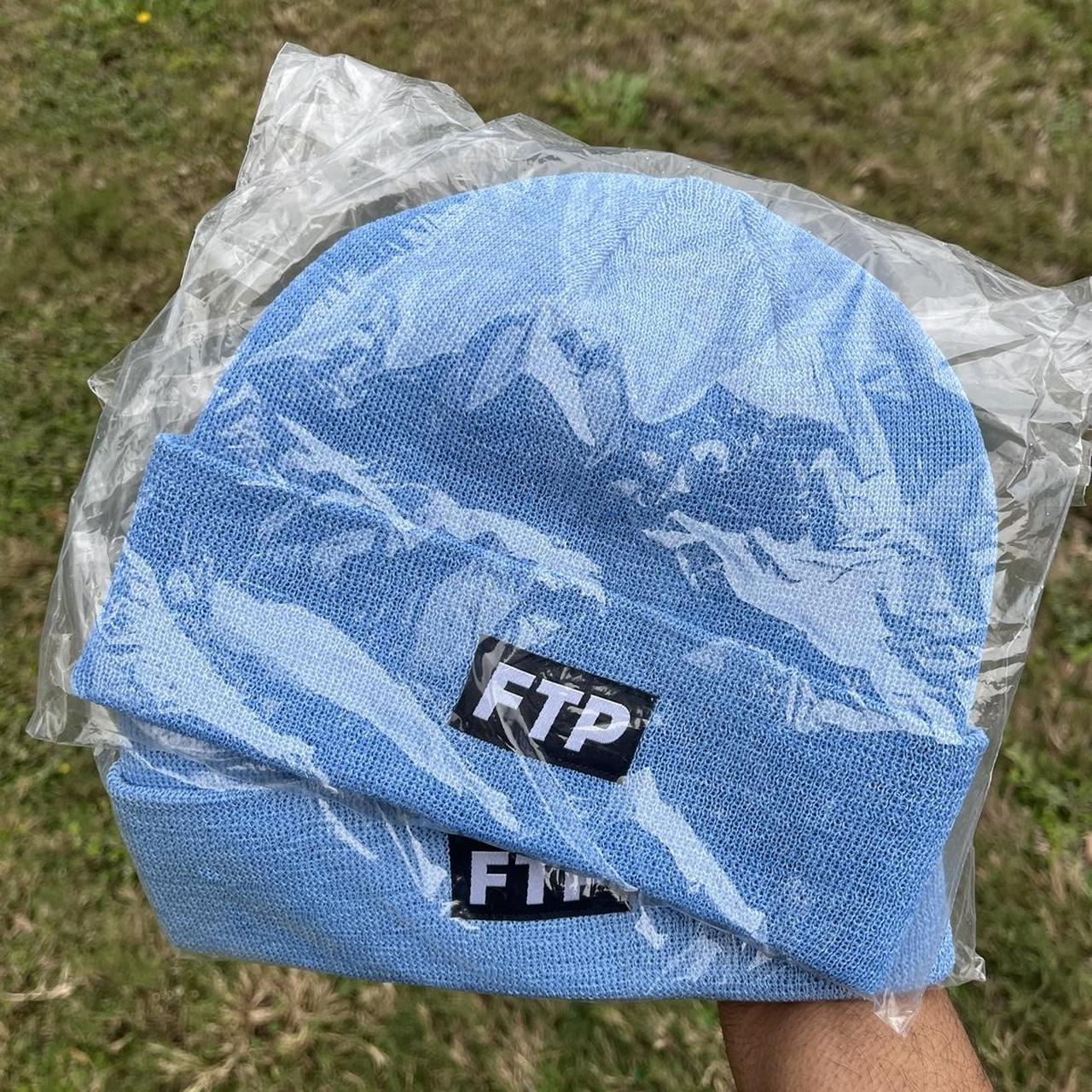 FTP Men's Blue and White Hat