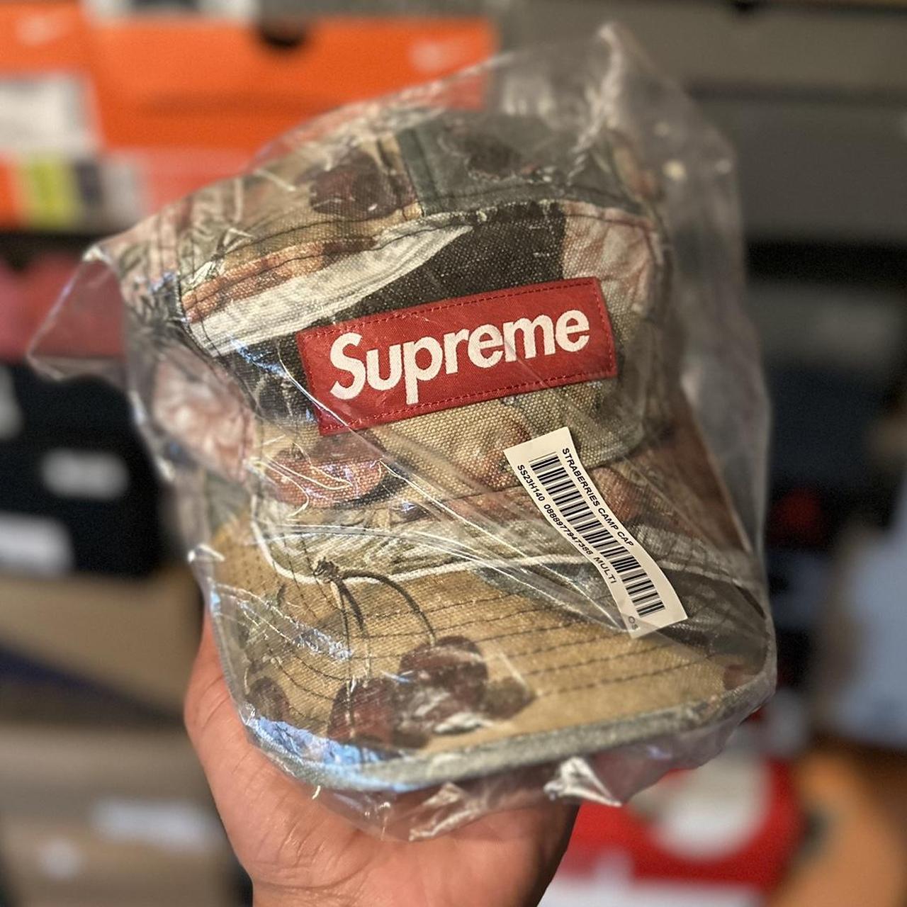 Supreme Strawberries Camp Cap, Brand New in Bag....