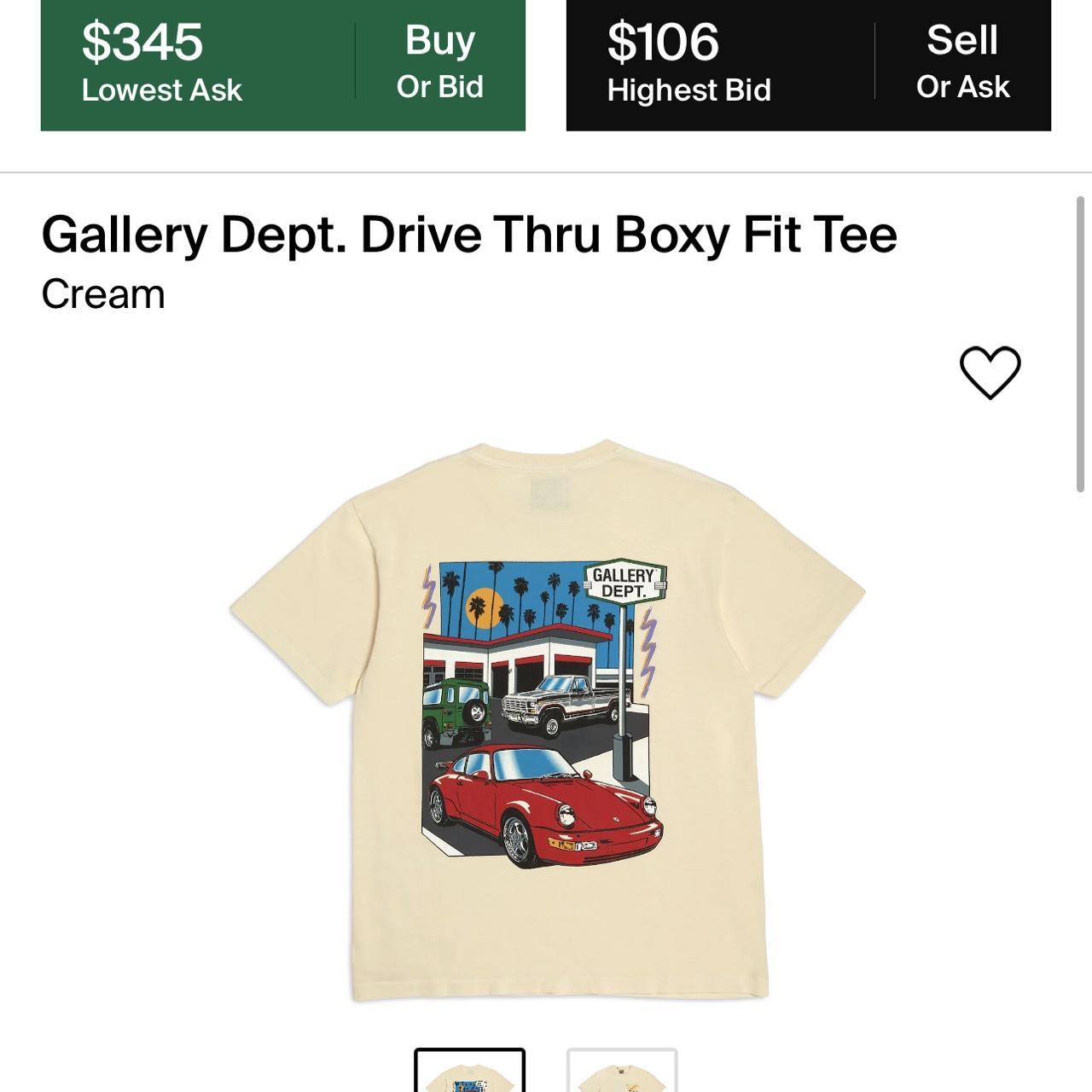 gallery dept drive thru boxy fit tee