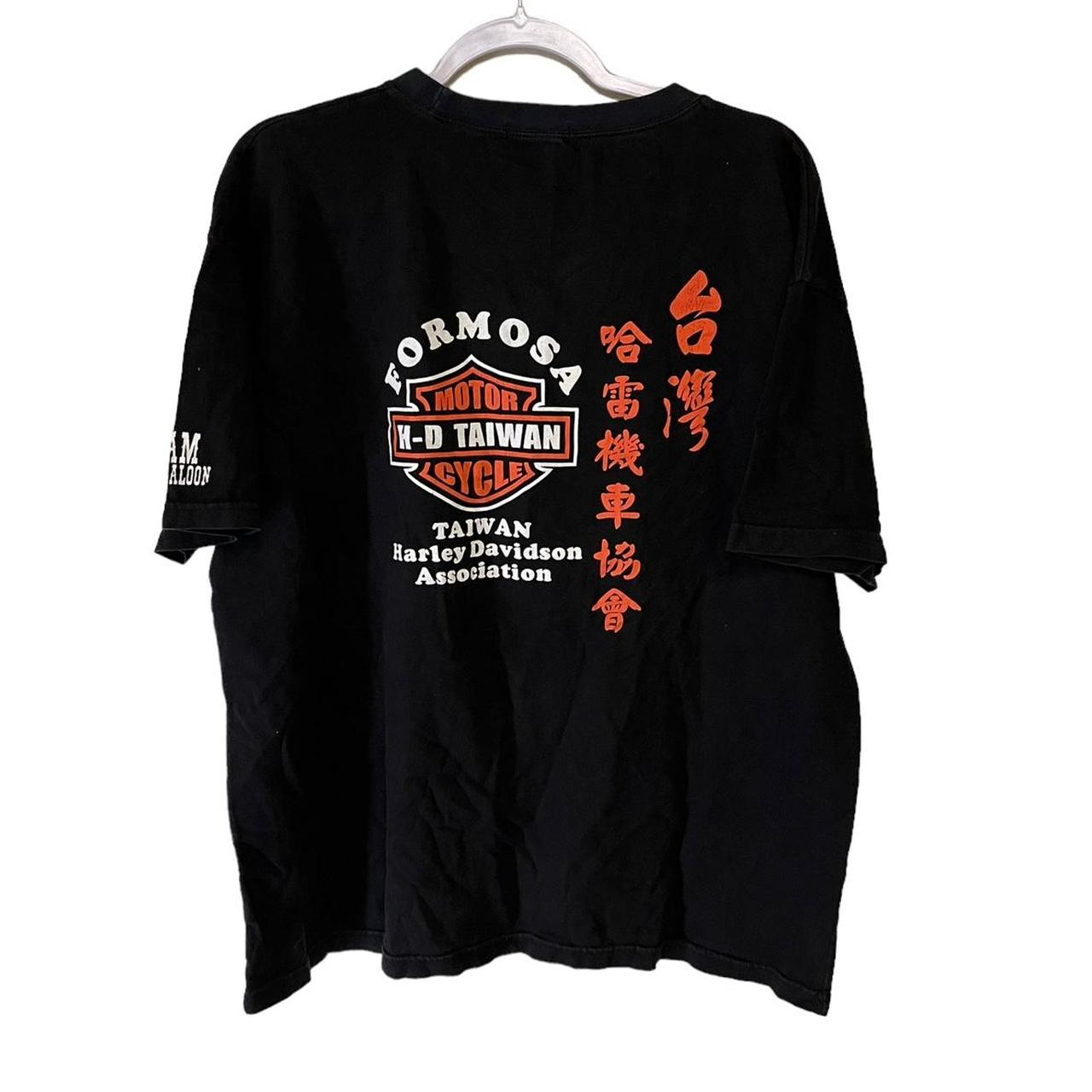 ✨Y2K Harley Davidson Taiwan tee shirt , ✨good used