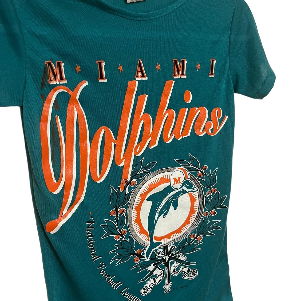 Vintage Miami Dolphins T-Shirt ▪️Youth XL ▪️Men's - Depop