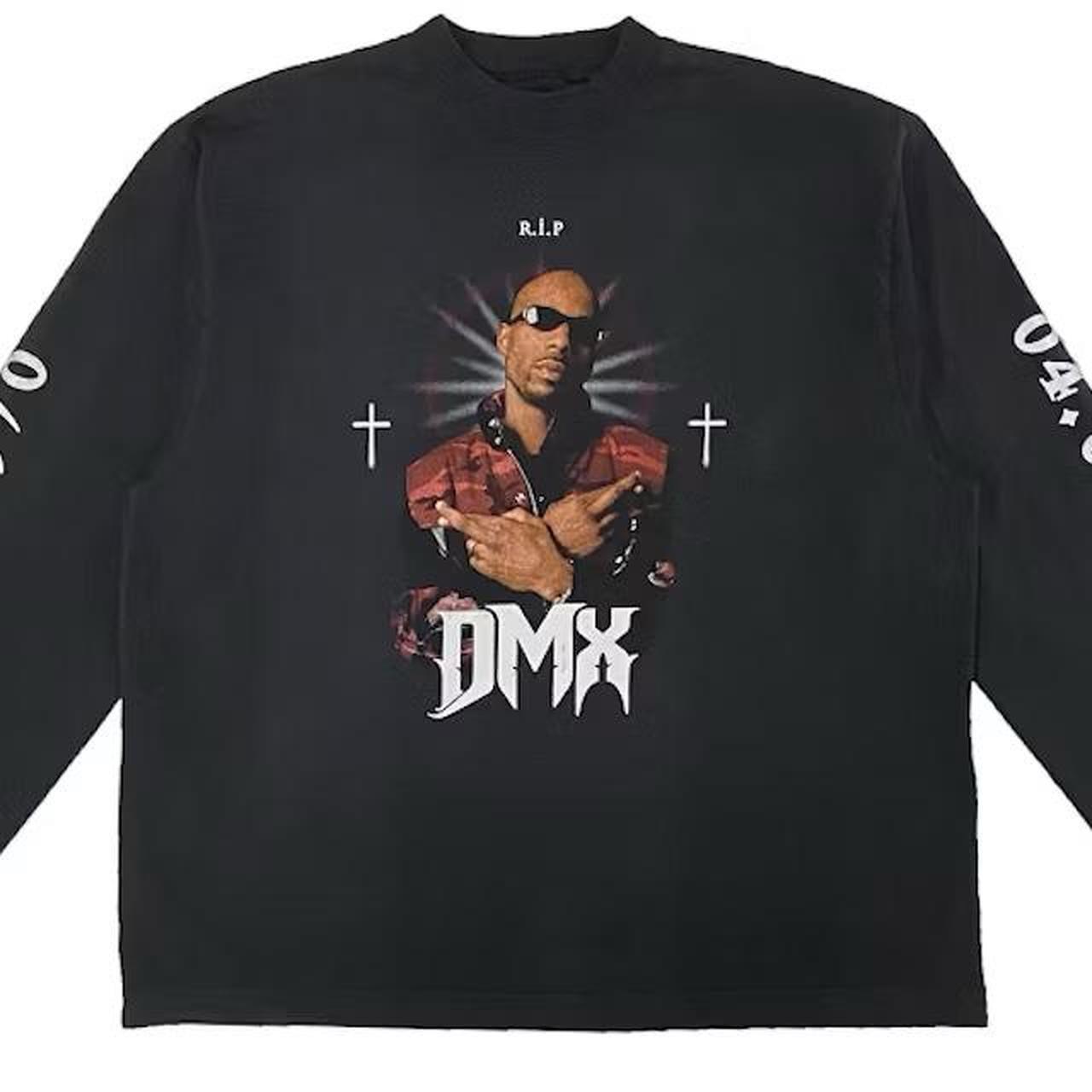 kanye balenciaga dmx shirt
