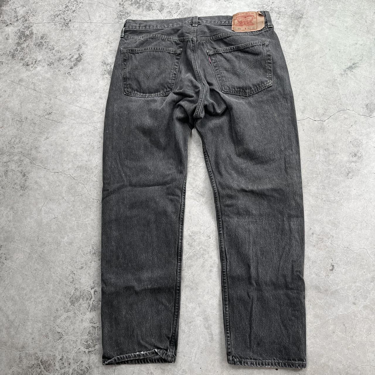 Vintage Made in the USA 90's Levi's 501s Jeans... - Depop