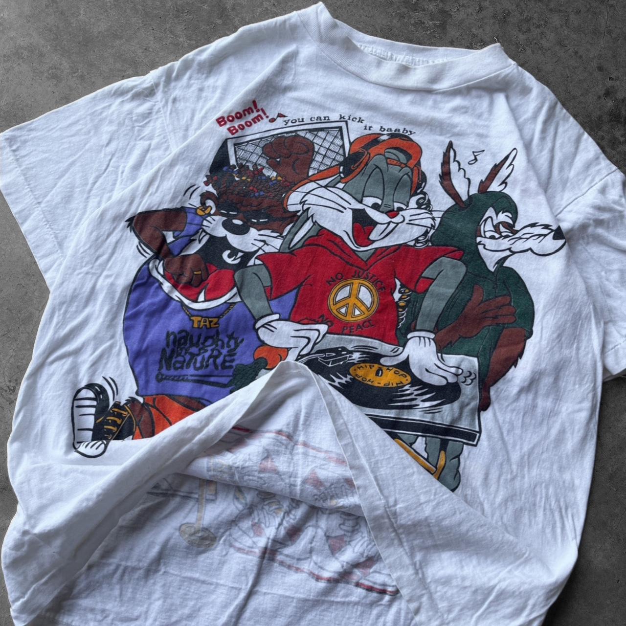 Luis Vuitton bugs bunny tee. NWOT! Originally bought - Depop