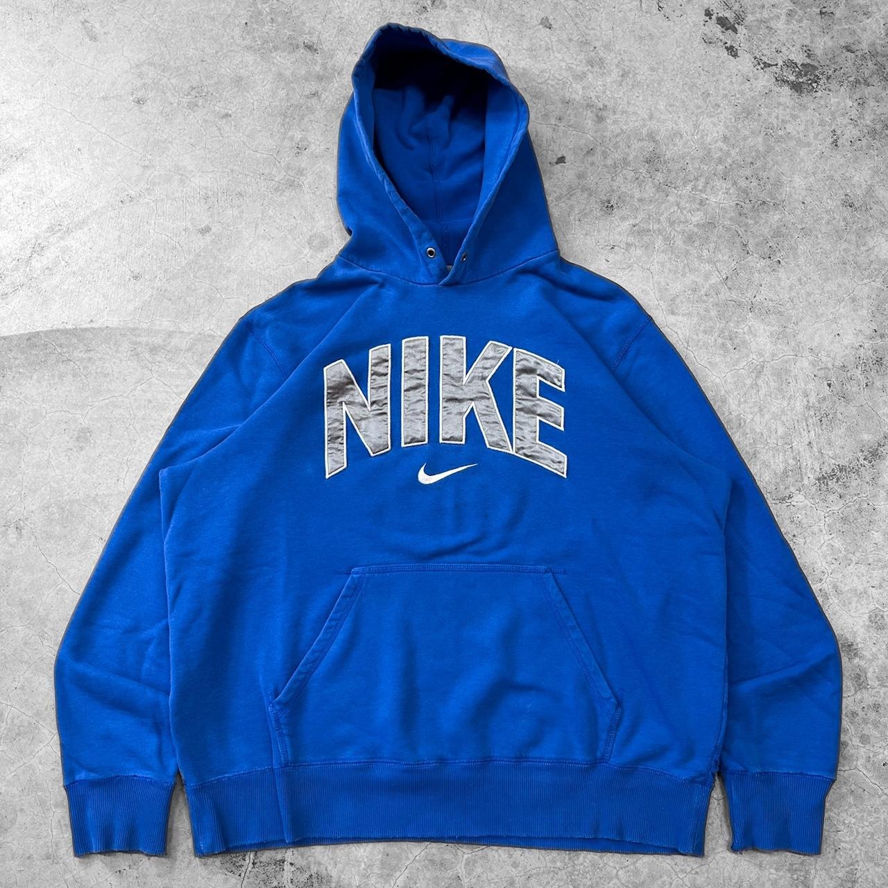 Nike 90s discount spellout swoosh sweatshirt