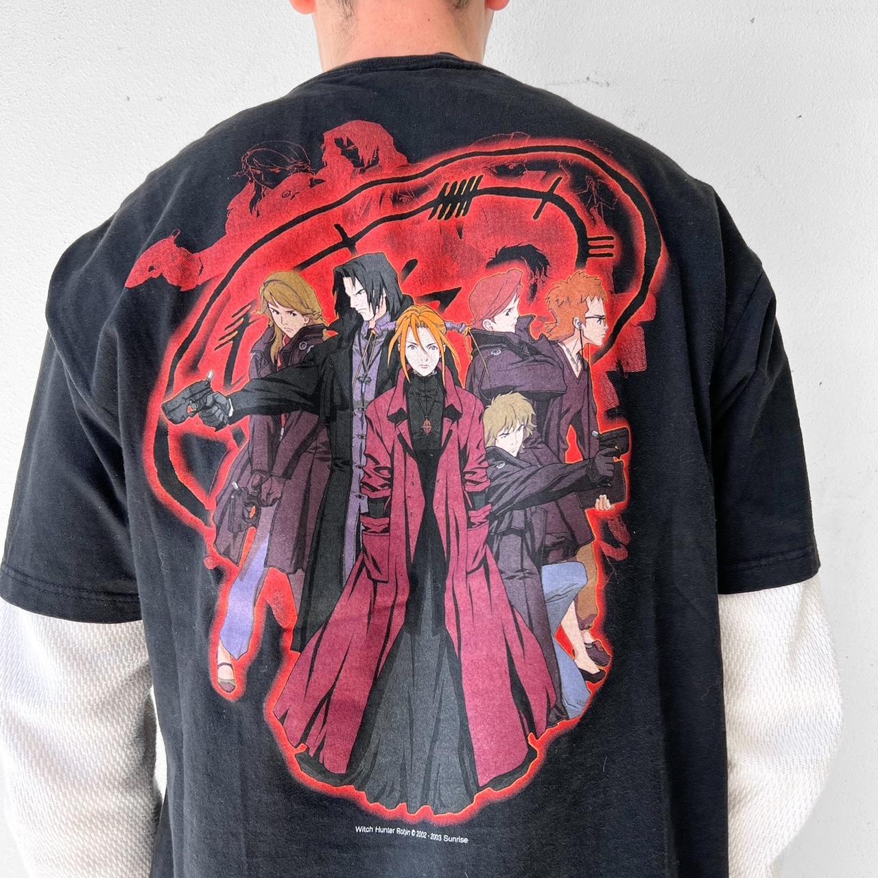 Vintage 2002 Witch Hunter Robin Anime Shirt Size - | Depop