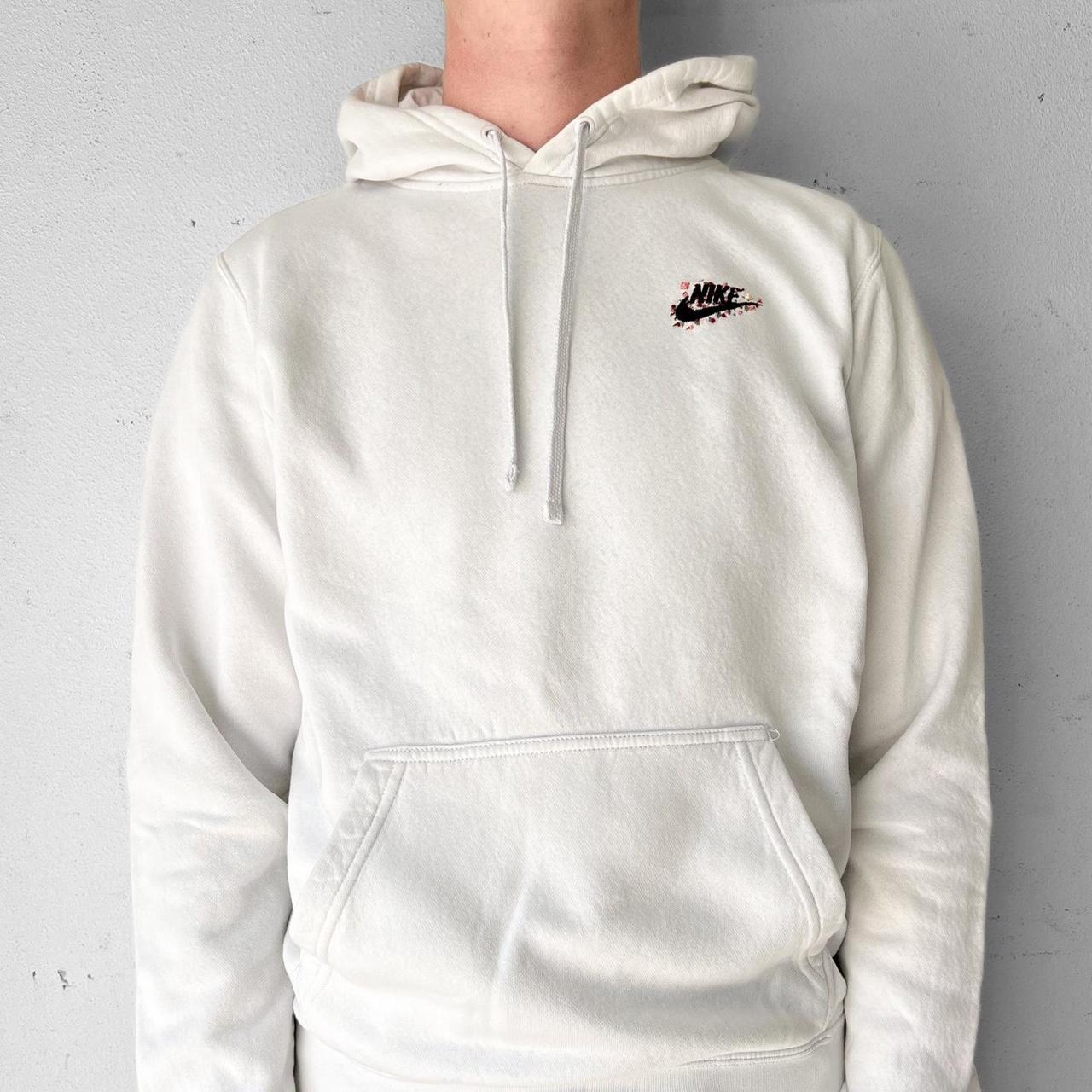 vintage nike embroidered hoodie
