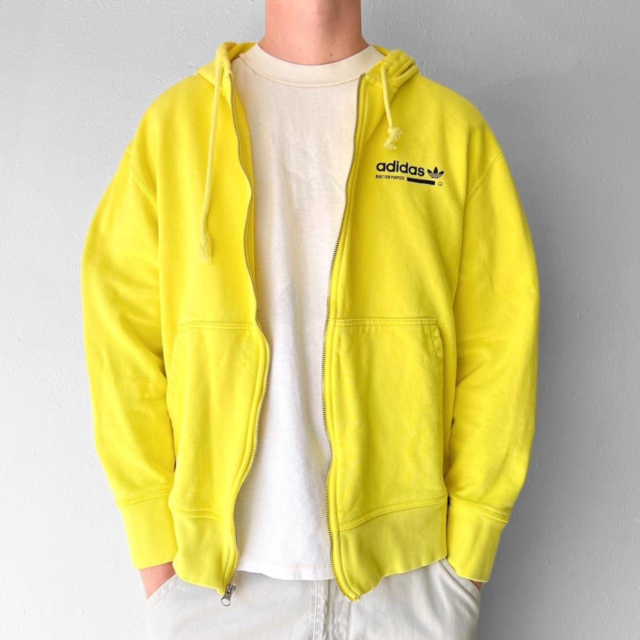 Vintage Adidas Zip-Up Hoodie Size- Depop