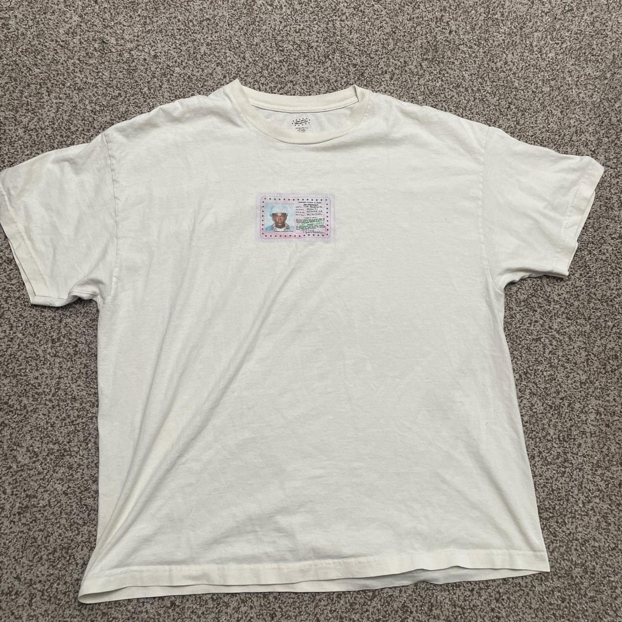 Men's Cream T-shirt | Depop