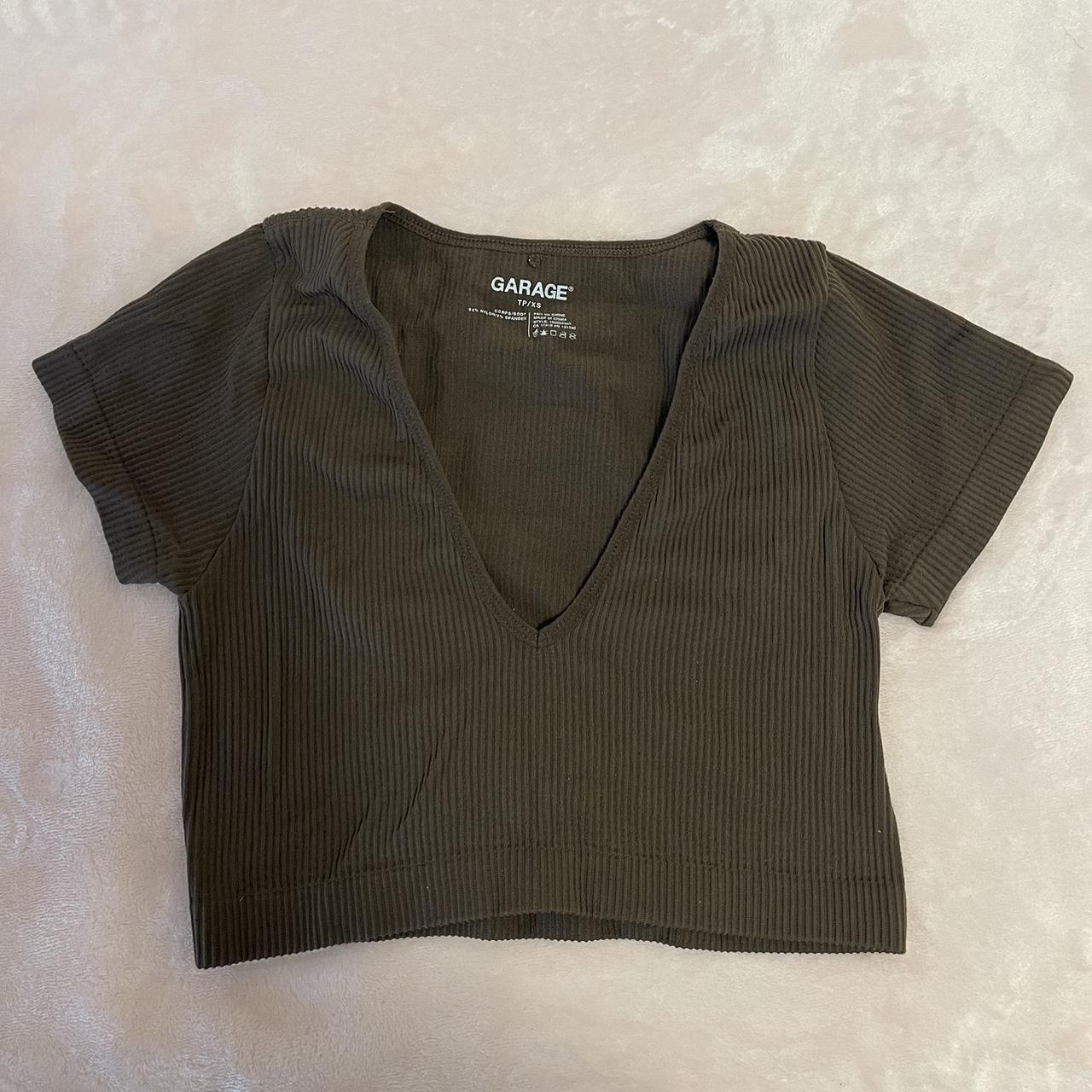 Brown Garage Top 🏷️ | item condition: 9/10 📦 can be... - Depop