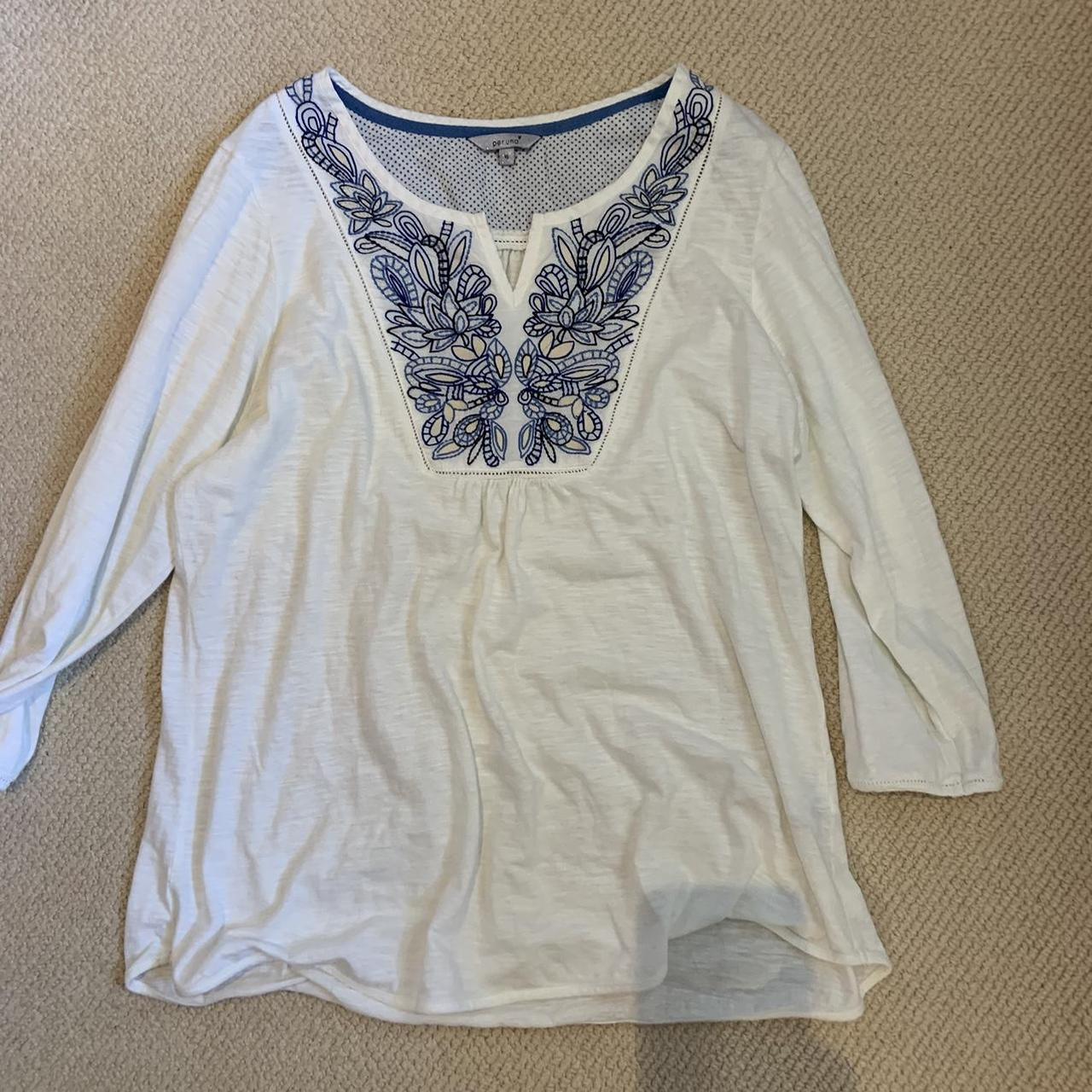 Gorg Summer blouse 🤩 Great condition, from per una,... - Depop