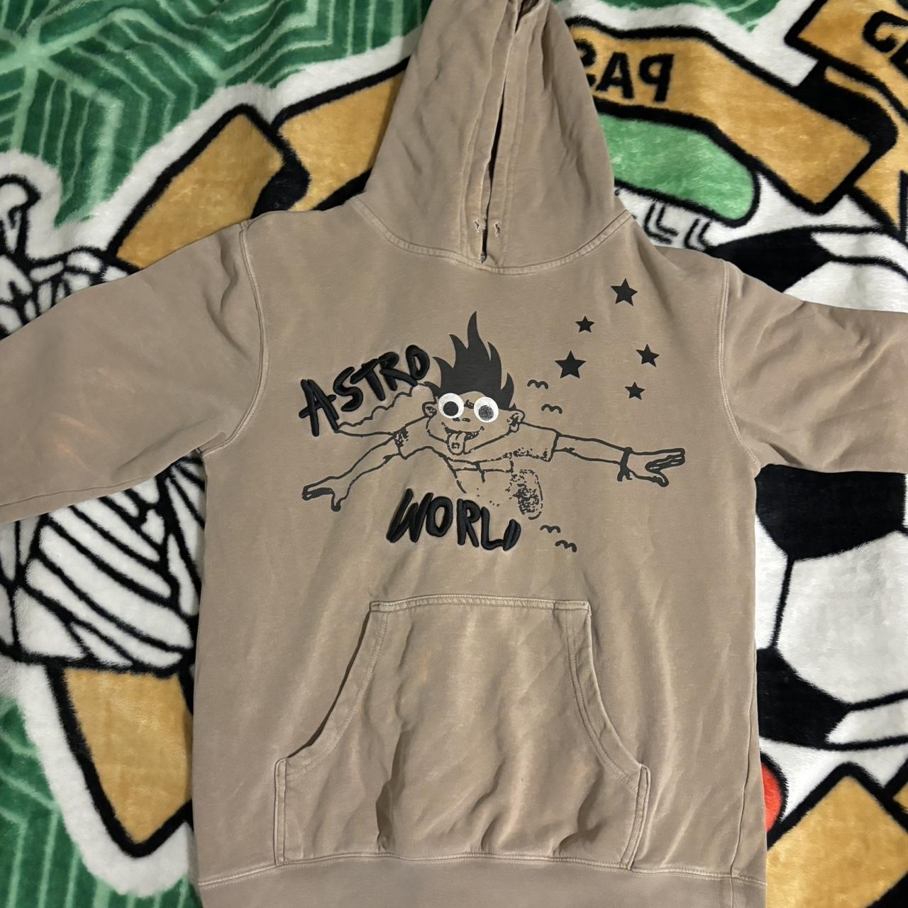 Astroworld tan hoodie best sale