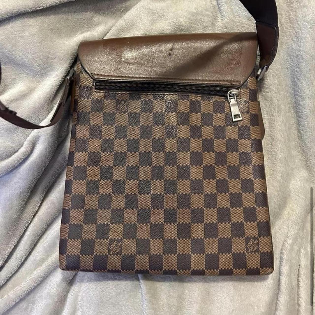 Louis Vuitton man bag, minor marks on the straps,... Depop