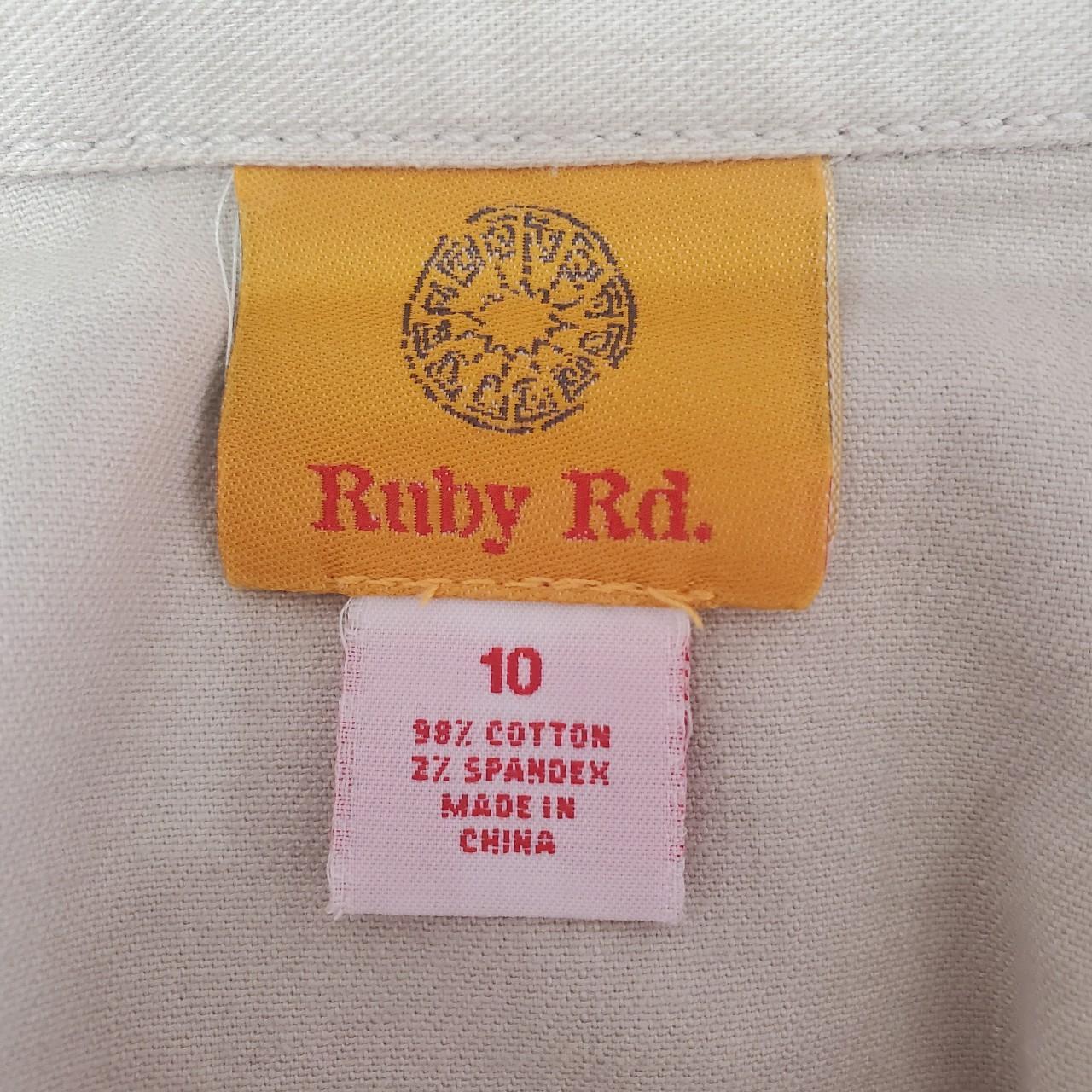 Ruby Rd. Women's Jacket - Cream/Tan - M – Ruby Rd… - image 4