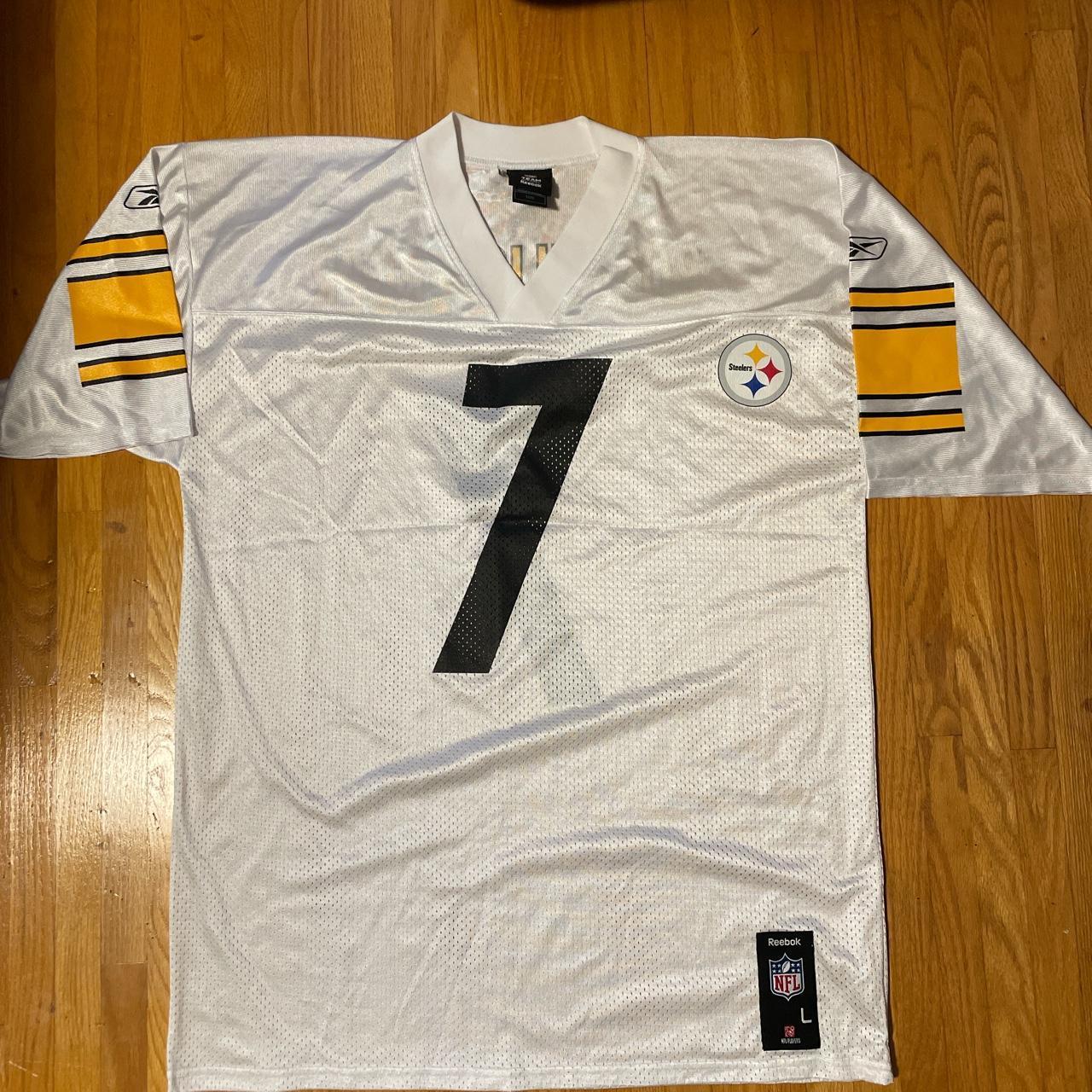 Reebok Pittsburgh Steelers #7 Ben Rothlisberger Jersey