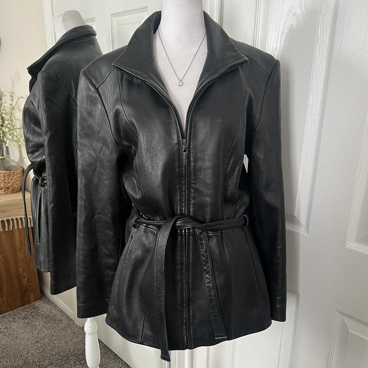 Gorgeous Vintage Colebrook Leather Jacket Features. Depop