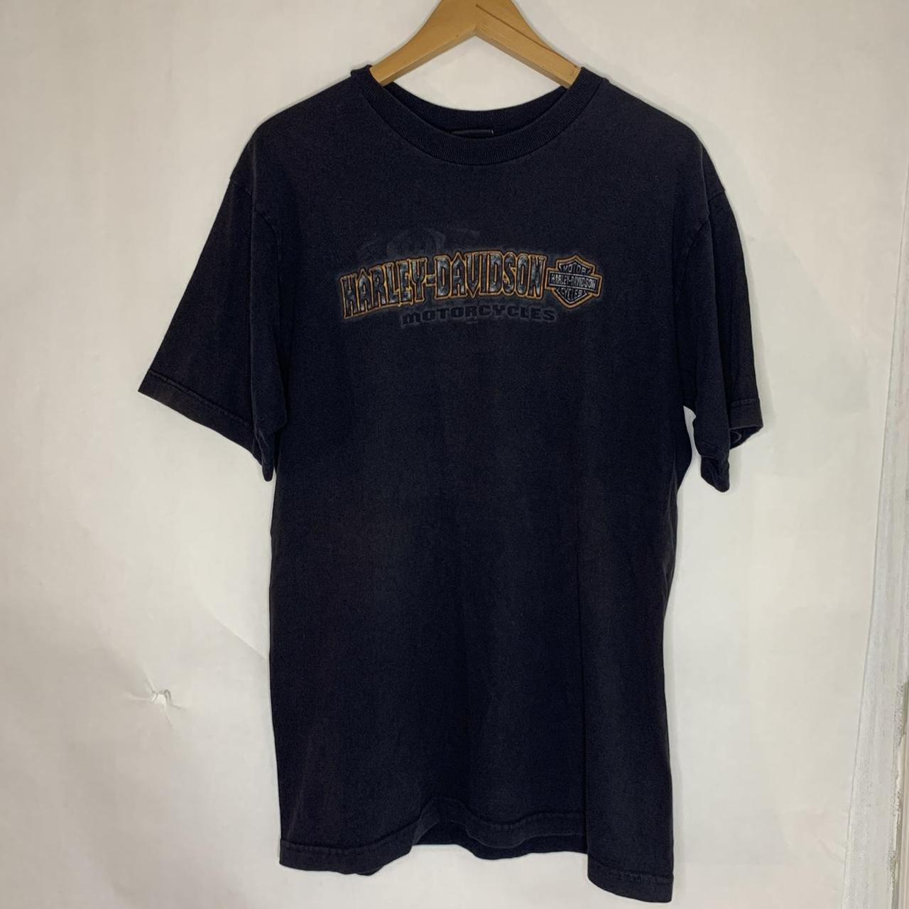 Y2K Harley Davidson New York shirt •Size: Adult... - Depop