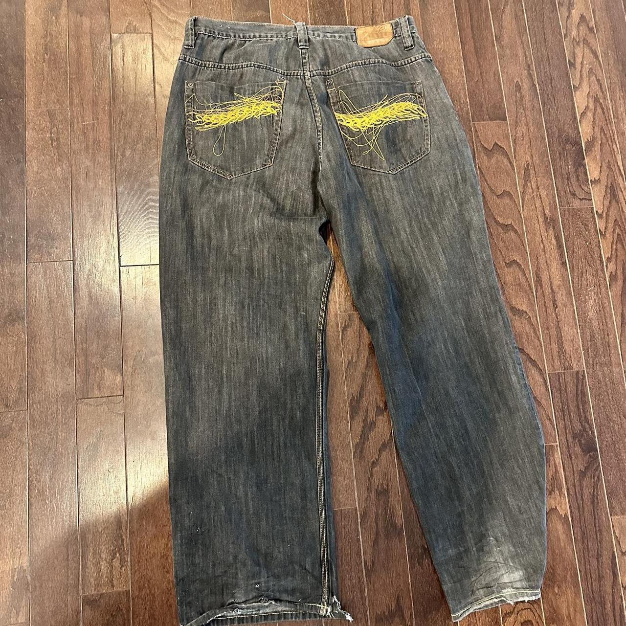 Insane rare Rocawear pants. With nice gold... Depop