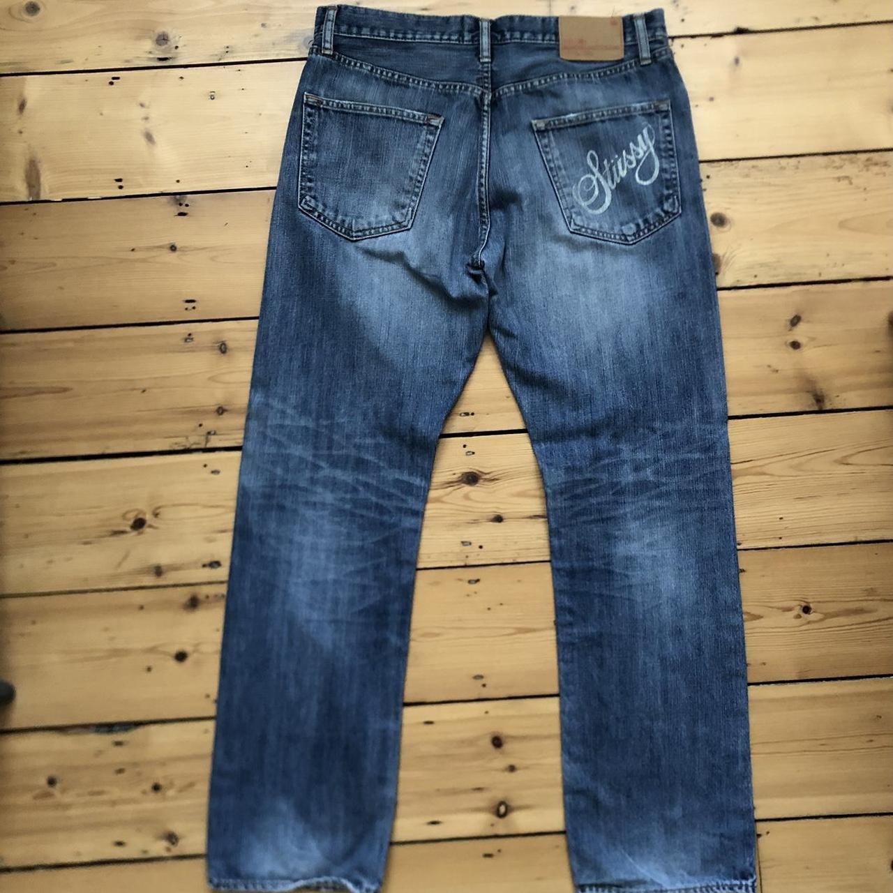 ⭐️ Amazing Vintage Stussy Logo Jeans ⭐️ Brand:... - Depop