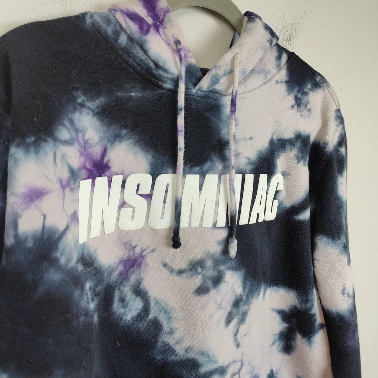 Insomniac tie best sale dye hoodie