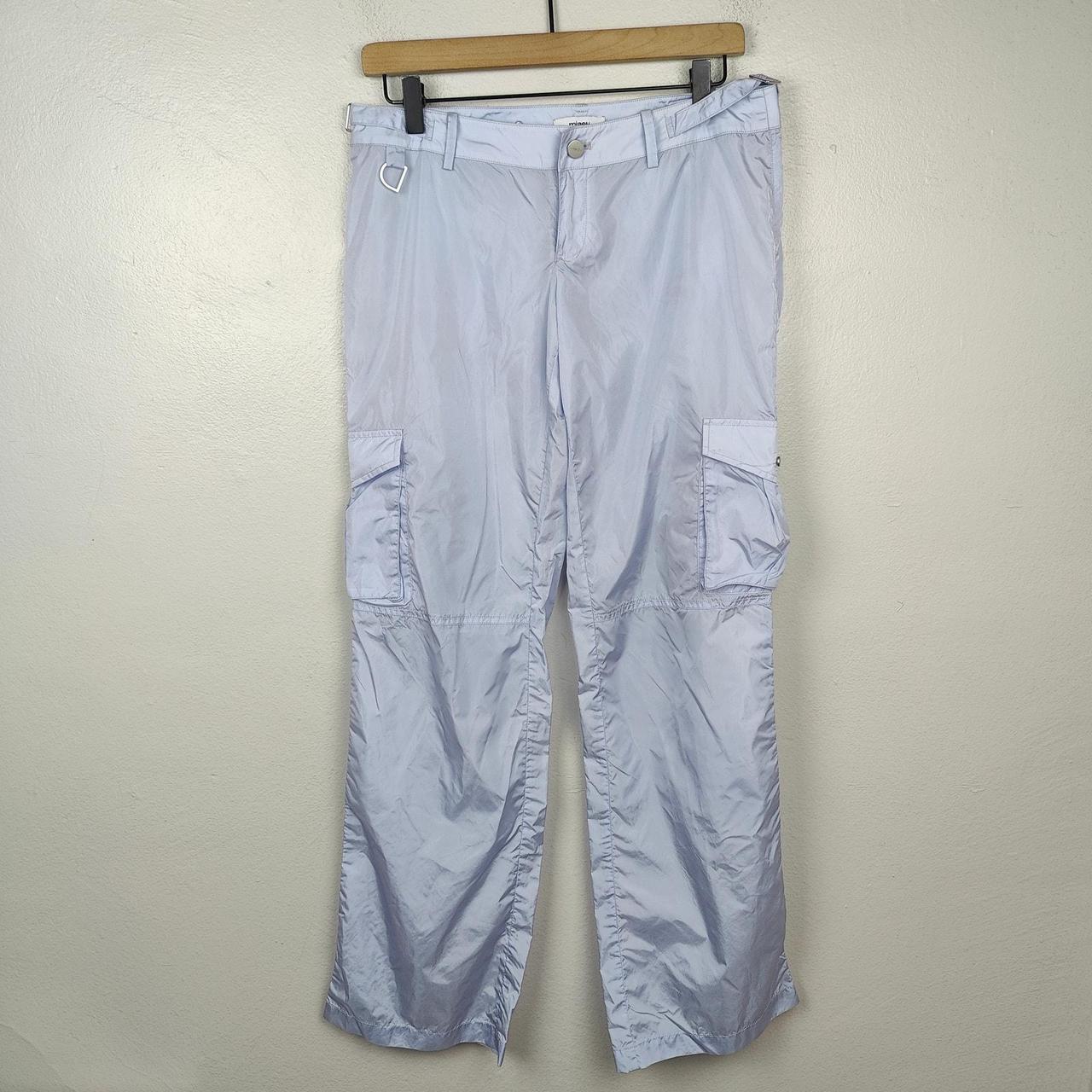 Miaou Women's Pants - Blue - S – Miaou Elias Cargo Pant Womens Small Pale …