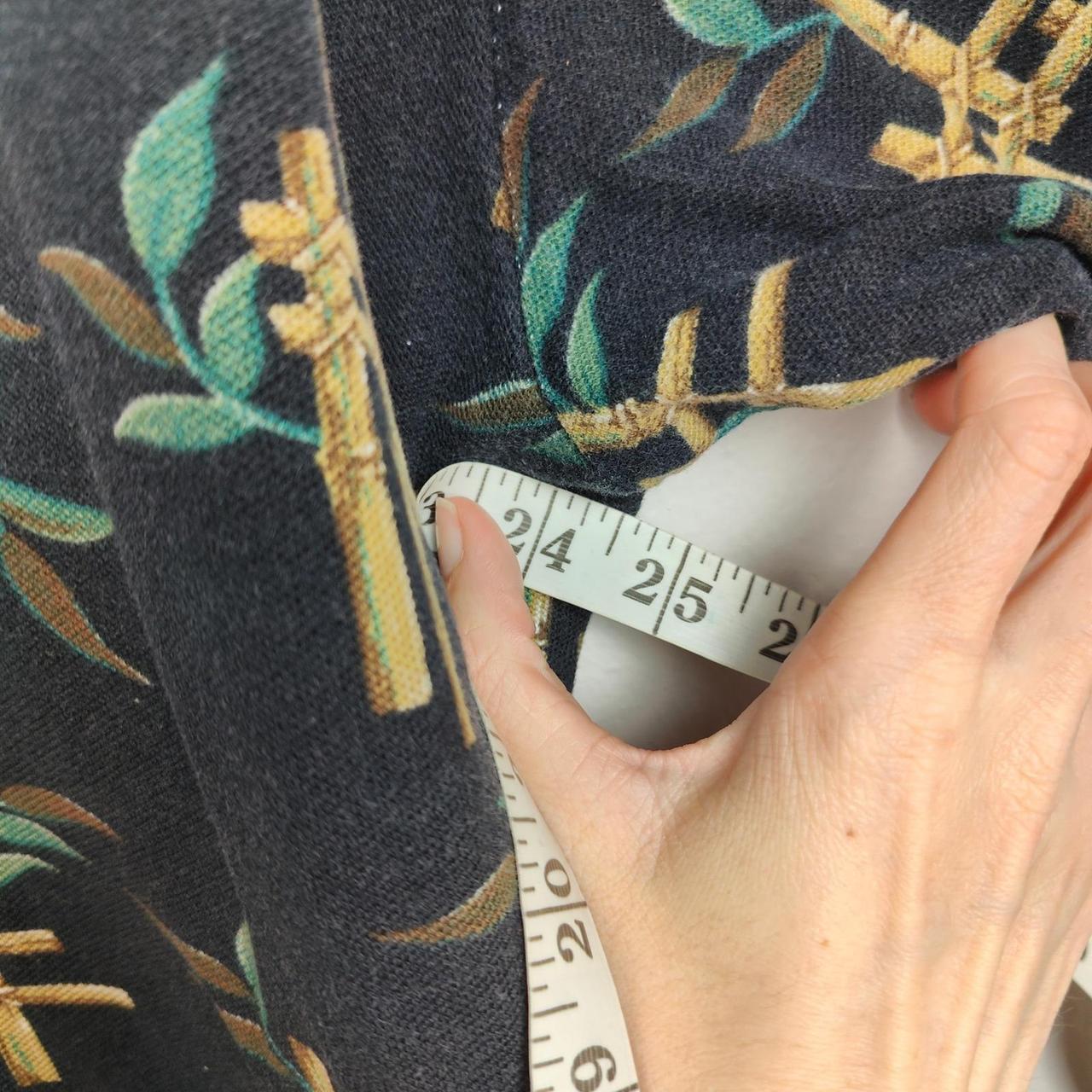 Chaps Men's Polo shirt - Black/Green - L – Vintag… - image 5