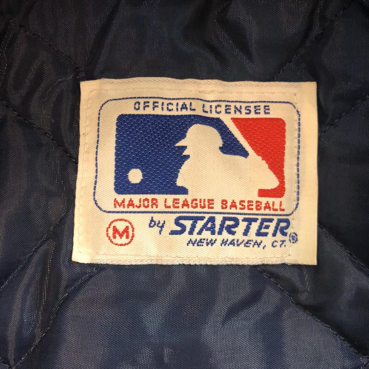 Vintage 80s Chicago White Sox Starter Jacket Medium MLB Baseball Blue