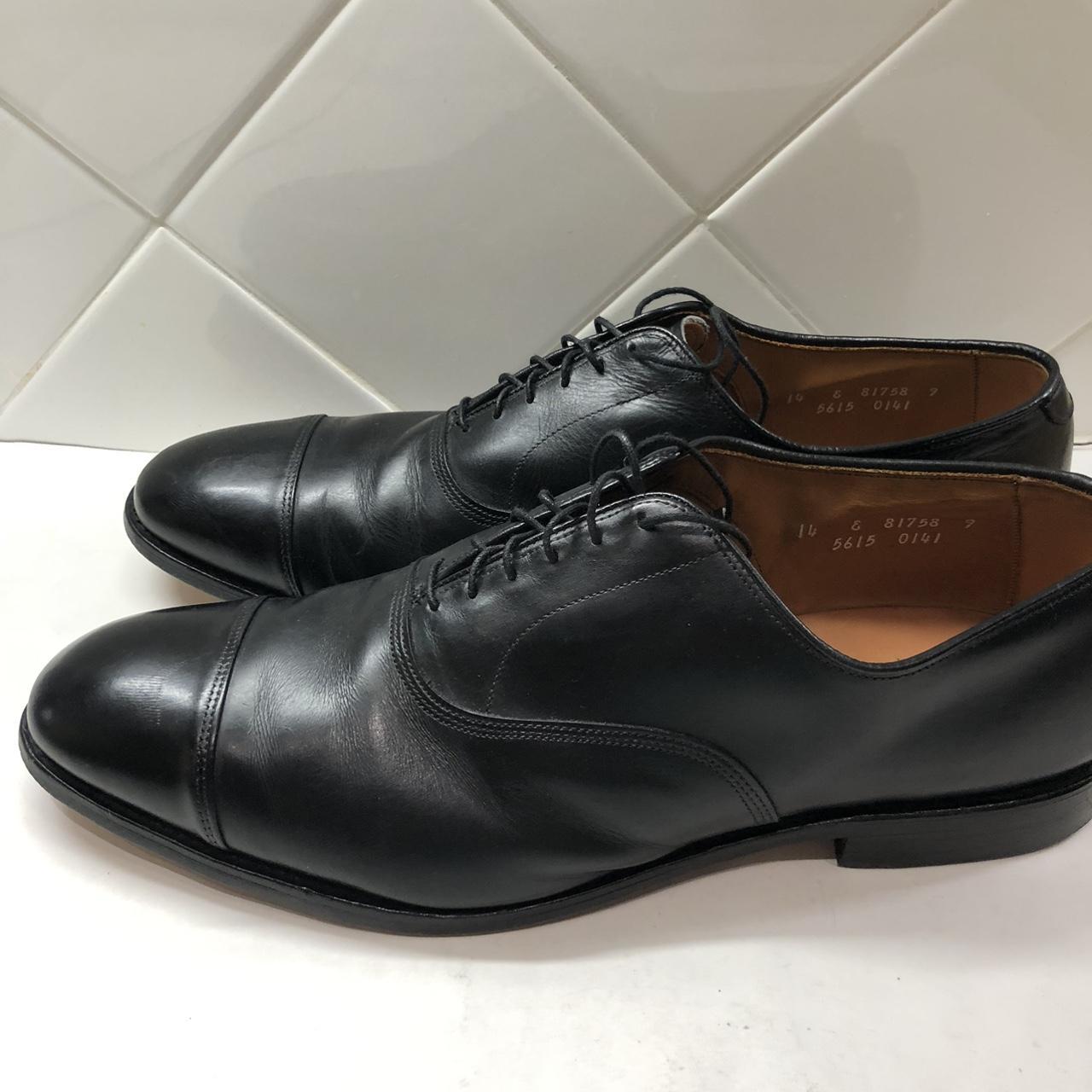 Allen Edmonds Park Avenue 5615 Cap Toe Oxfords Black... - Depop