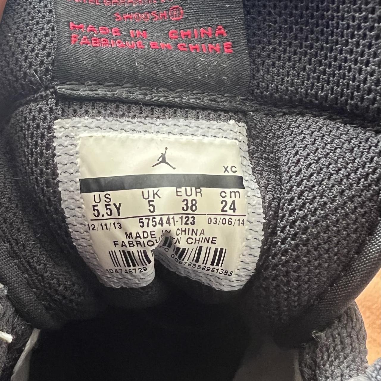 Worn once. EUC. Jordans. Bought 2013. Youth 5.5/... Depop