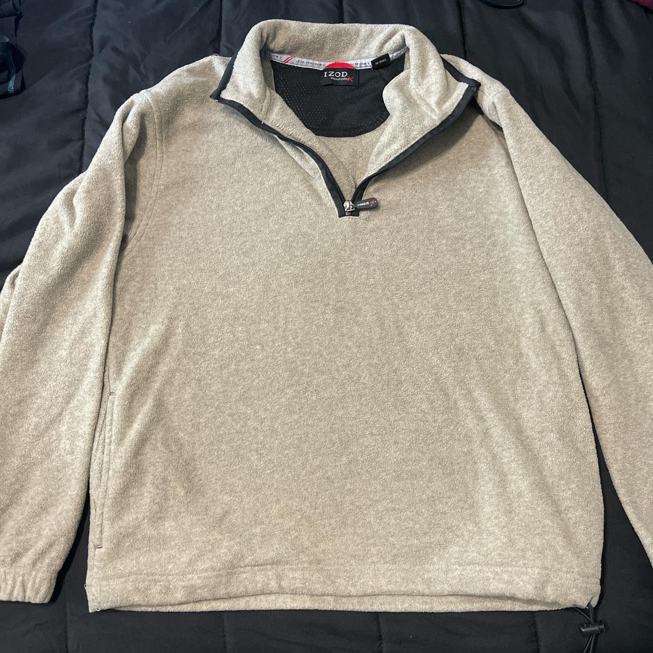 Vintage Izod Zipper Sweater - Depop