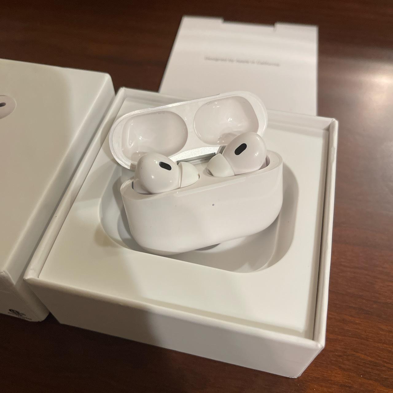 airpod pros new in sealed box. free shipping! Will... - Depop