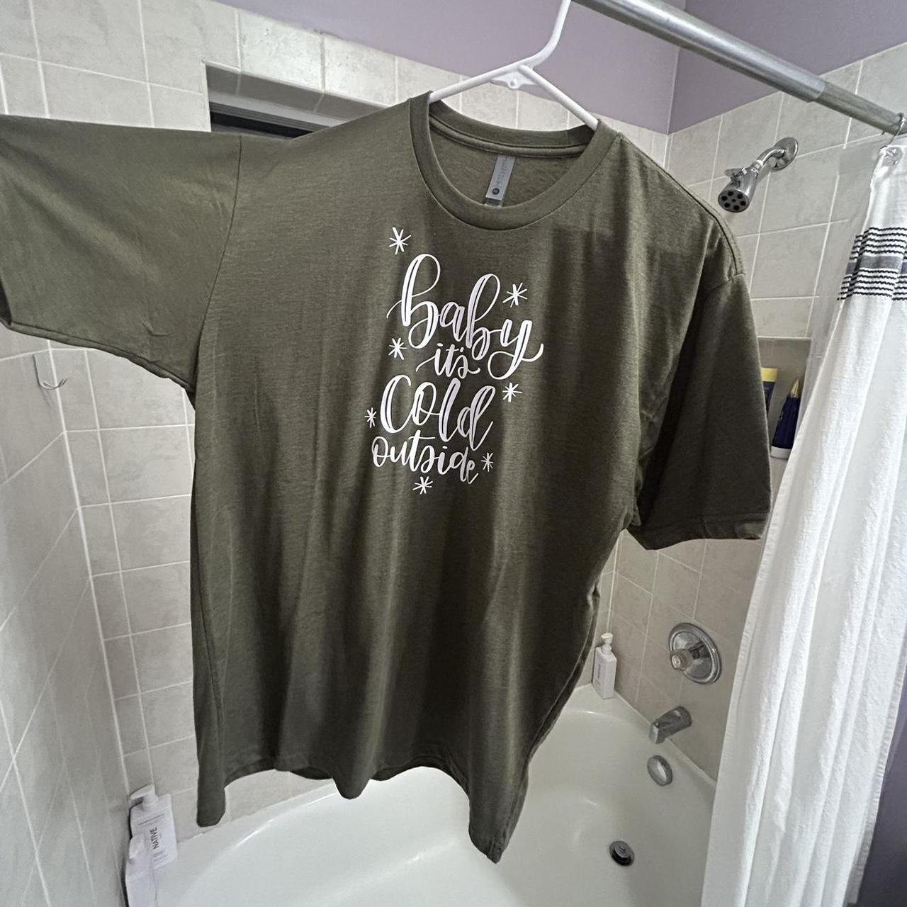 Olive green hot sale baby shirt