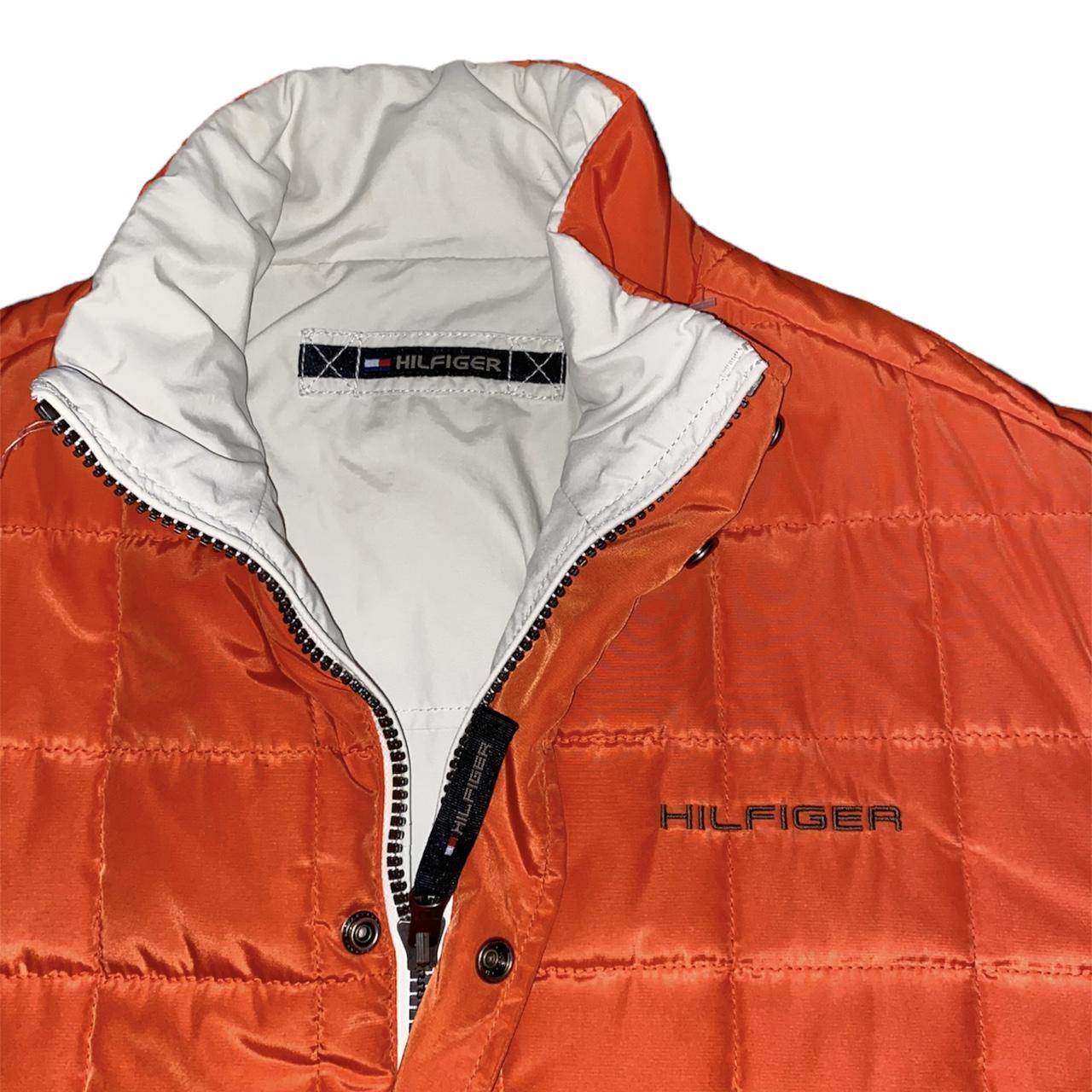 Tommy hilfiger hot sale orange coat