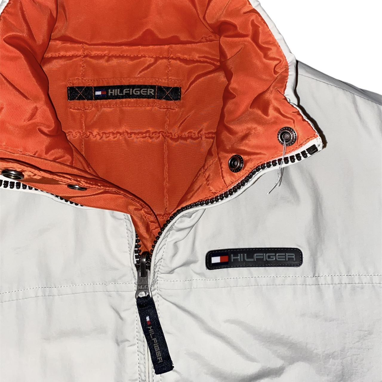 Orange tommy 2025 hilfiger coat