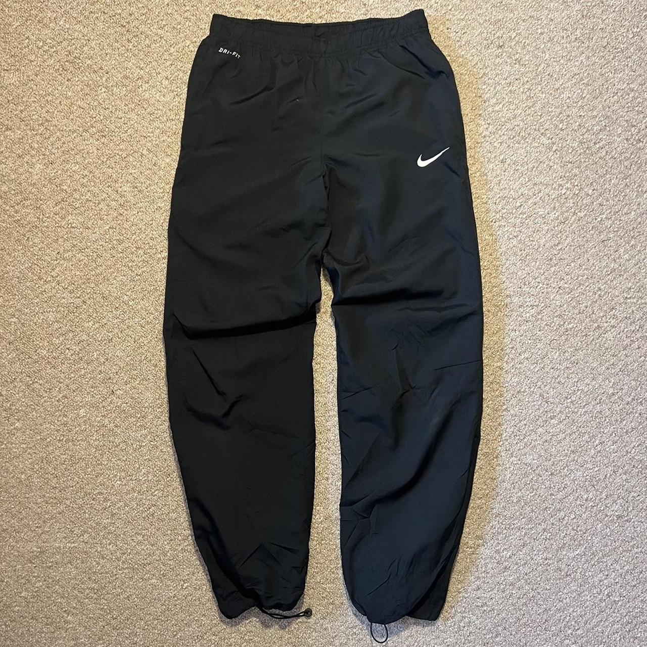 00 s Nike Swoosh Shell Tracksuit Bottoms Really Depop