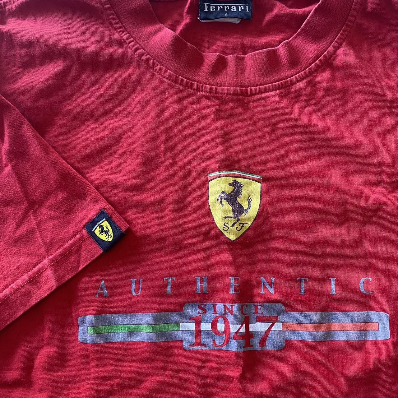 Ferrari Tee Vintage Ferrari t shirt 1990s-2000s... - Depop