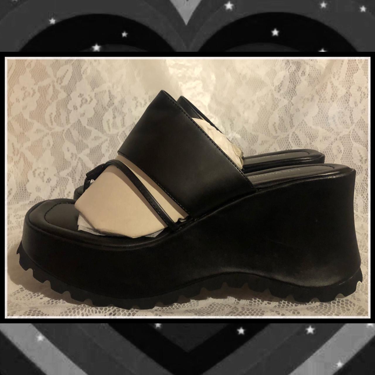 Vintage 90s Chunky good Platform Wedges