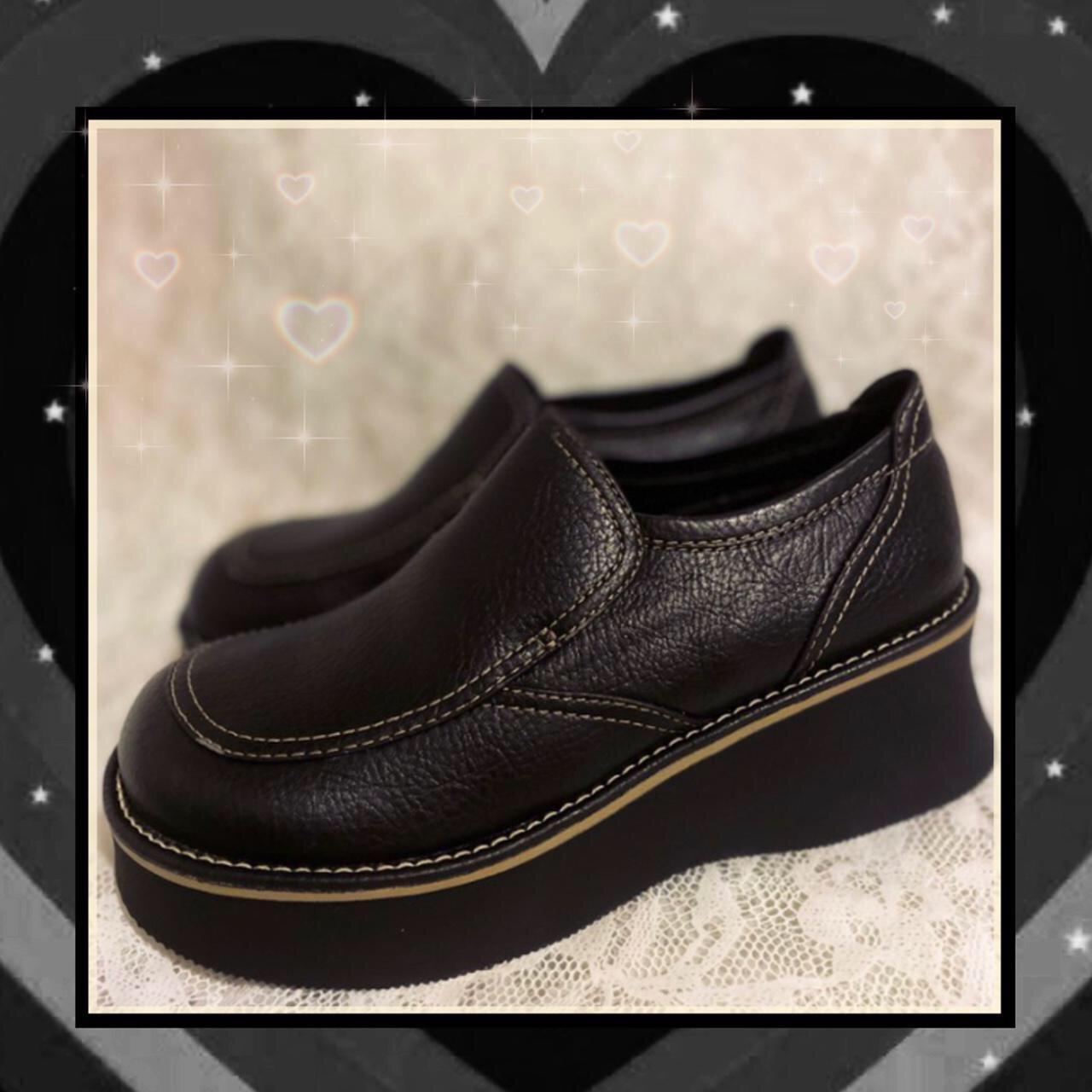 90s chunky loafers