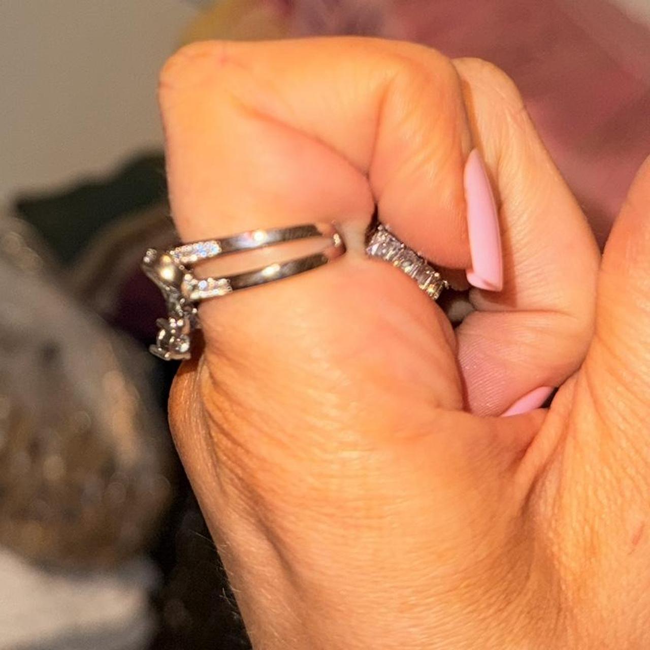 Women's Ring - Silver/Gold – Silver ring bundle -… - image 3