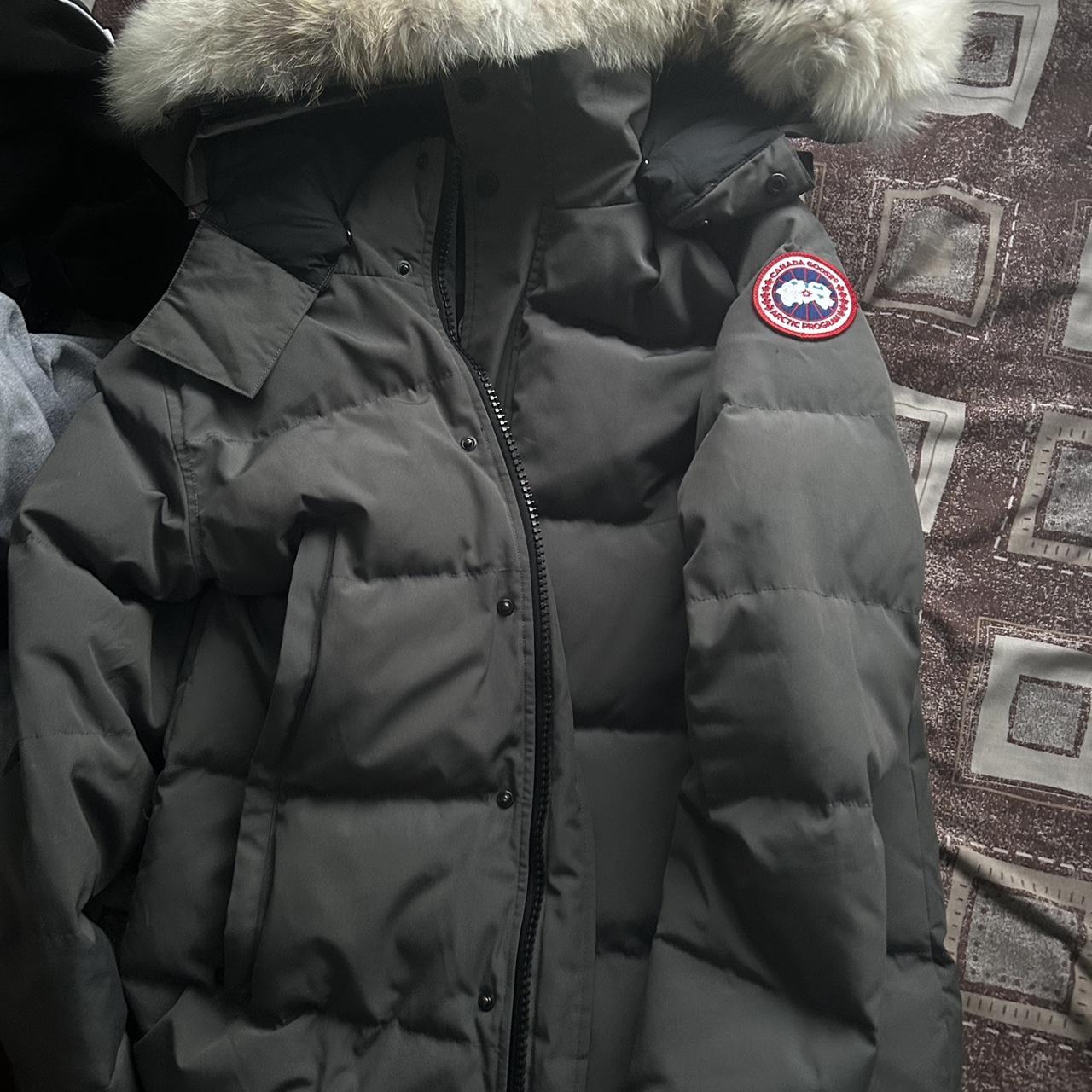 Canada Goose Wyndham graphite ParkaSize Medium (next... - Depop