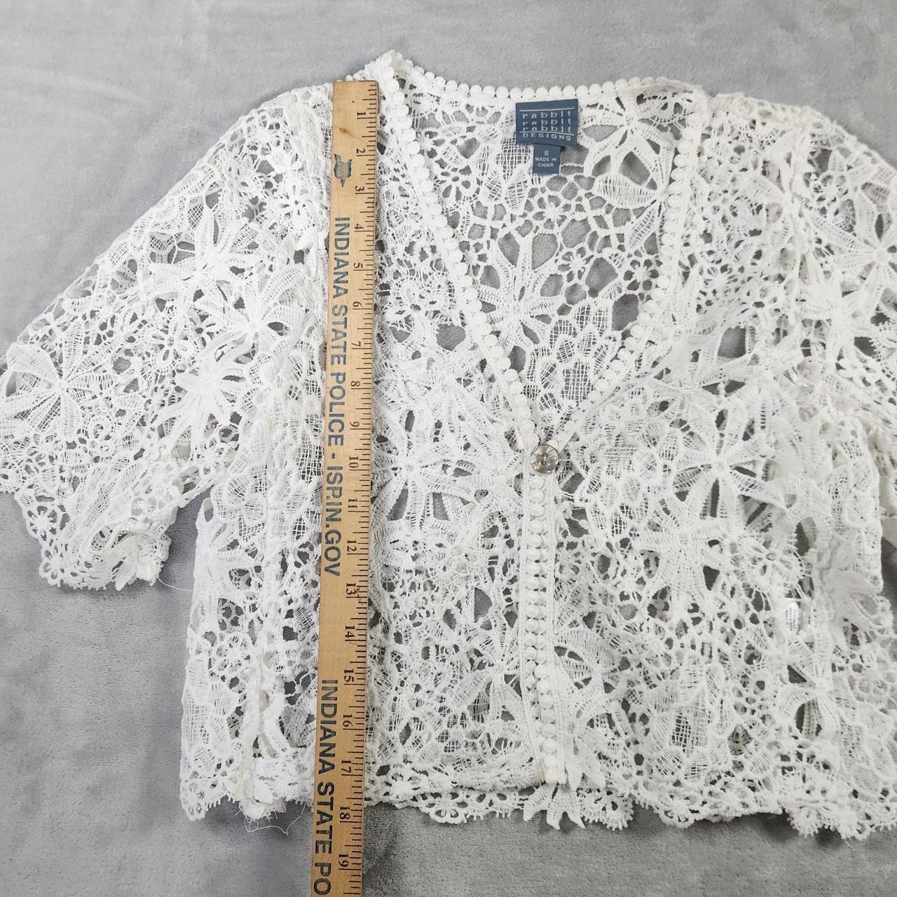 Rabbit Women's Jacket - White - S – Rabbit Rabbit… - image 3