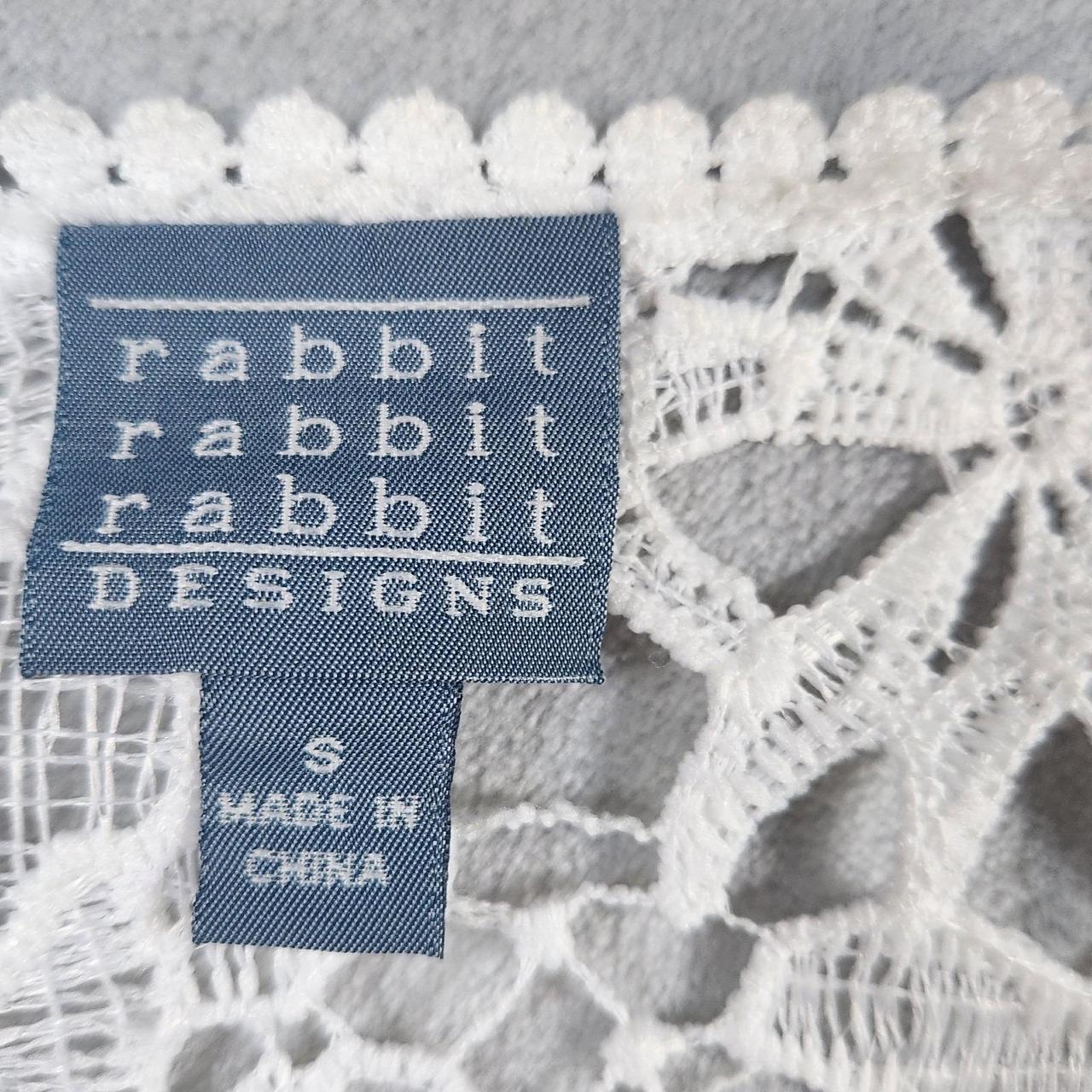 Rabbit Women's Jacket - White - S – Rabbit Rabbit… - image 2