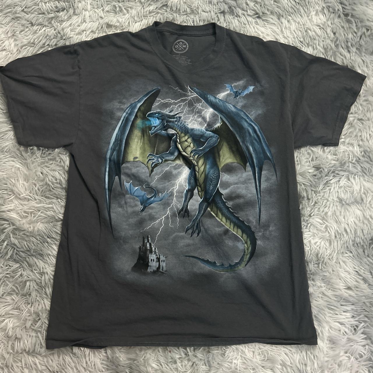 VINTAGE DRAGON AND CASTLE T SHIRT Great condition.... - Depop