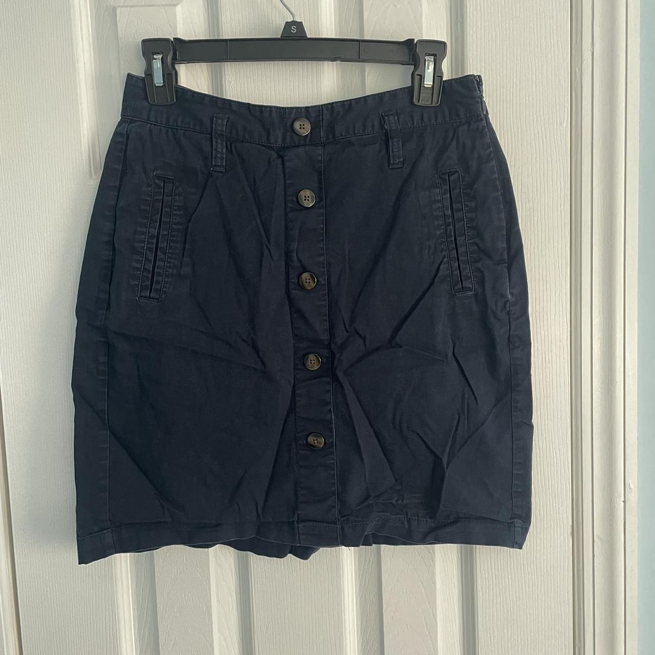 Old navy button down skirt best sale